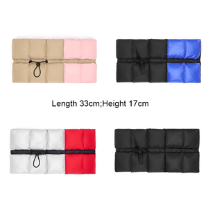 Luxury 90% Natural Duck Down <strong>Neckerchief</strong> <strong>Men</strong> and Women Waterproof Nylon Scarves Down Scarf Winter Scarves and Shawls - Product Image 6