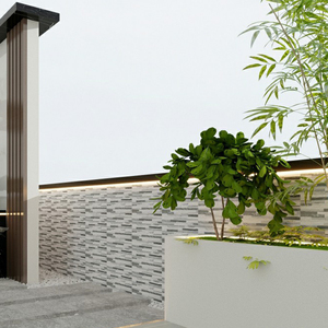 Văn hóa đá Matte gạch cho sử dụng ngoài trời 300x600 biệt thự bên ngoài bức tường gạch Retro khách sạn bên ngoài bức tường gạch từ Quảng Đông - Product Image 5