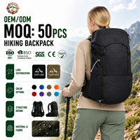 Sac à dos de randonnée imperméable en gros, 34L, pour trekking, voyage et camping, pour homme et femme