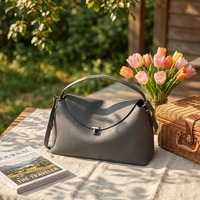 Sac à main de luxe pour femme en cuir véritable Togo, prix d'usine de gros, haute qualité, personnalisable avec étiquette privée, extensible