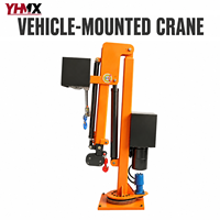Mini-grue hydraulique rotative mobile 2T pour le chargement et le déchargement sur camion