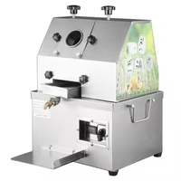 Extracteur de Jus Industriel Électrique Automatique pour Canne à Sucre et Fruits, Machine Professionnelle pour Restaurants