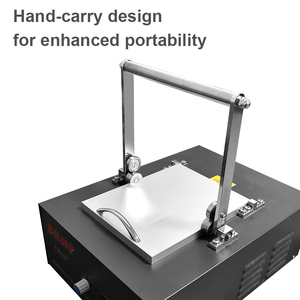 Tự động đèn Flash tem kỹ thuật số Pre mực máy làm tem với kim loại mô hình xây dựng b1409 cho tem khu vực tiếp xúc 14x9 cm - Product Image 4