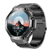 Reloj Inteligente 2026 con Diseño Robusto, Pantalla TFT HD de 1.53'', IP67, Monitor de Frecuencia Cardíaca y Oxígeno en Sangre para Hombres, Deportes al Aire Libre y Senderismo