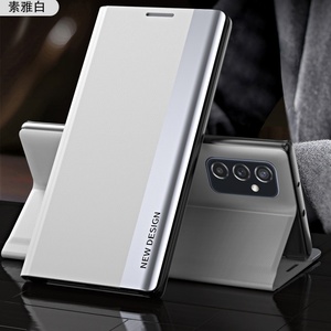 Nuevas Fundas para Teléfono Móvil Samsung Galaxy S24 M14 5G/S23/M13, Fundas de Cuero con Tapa y Acabado de Lujo, Soporte Invisible - Product Image 4