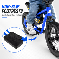 Vélo d'équilibre électrique pour enfants 16 pouces, moteur sans balais 250W avec pneus tout-terrain, moto électrique pour enfants