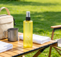 Flacon pulvérisateur vide DY-E 250 ml en PP/PET à brume fine, rechargeable, pour cosmétiques, parfums, toniques et eau capillaire
