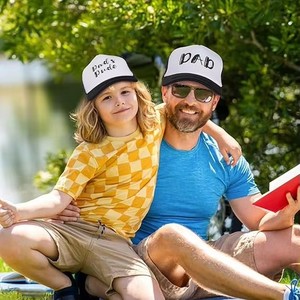 Casquette d'été à 6 panneaux brodés et imprimés en maille pour hommes, casquette de camionneur personnalisée - Product Image 5