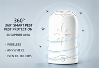 Piège à mouches d'intérieur avec technologie d'attraction par LED UV, plaque collante sûre pour attraper les insectes, pour la maison et le bureau