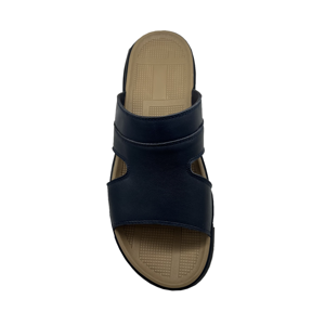 Sandales-pantoufles pour hommes les plus vendues, confortables, en cuir véritable, avec un nouveau design, pantoufles d'été - Product Image 3