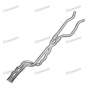 For BMW M3/M4 F80/F82 3.0T S55 High Performance Stainless Steel Equal Length Midpipe With Resonator Exhaust System (2014-2019) - Product Image 1