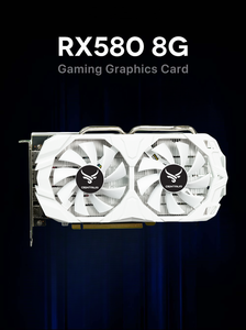 CENTAUR 8GB RX 580 2048SP GDDR5 256 Bit beyaz masaüstü ekran kartı yeni New dp HDM1 PCI Express 3.0 3 Fan soğutucu - Product Image 5