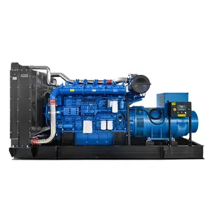 Exportiert nach Ghana Kenia 4 Zylinder wasser gekühlter leiser Yuchai-Motor 30kW Diesel generator 40 kWa mit Deepsea-Bedienfeld