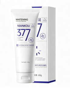 Niankou 377 Limpiador Facial Blanqueador 100g Limpieza Profunda Iluminadora Para Todo Tipo de Piel - Product Image 1