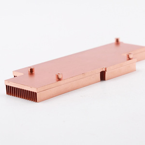 Dissipateur thermique en cuivre sur mesure 41,5x53,5x31,5MM en forme de pique pour la dissipation thermique des puces électroniques - Product Image 2