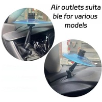 Car Cymbal Drum Air Vent, Mini Metal Drum Crash Cymbal for Car Dashboard,Musical Car Accessory for Music Lovers