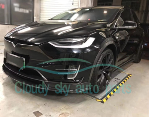 Spoiler avant en fibre de carbone FT pour <span class=keywords><strong>Tesla</strong></span> Model <span class=keywords><strong>X</strong></span> 75D <span class=keywords><strong>90D</strong></span> P100D 2016-2018 - Product Image 6
