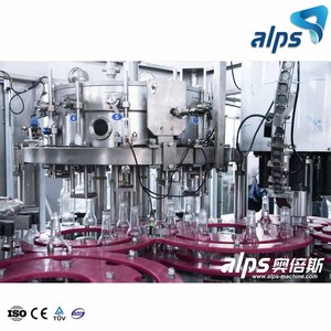 Pet chai triblock áp lực phụ 3 trong 1 có ga nước giải khát đóng chai isobaric nước giải khát nộp hồ sơ máy làm - Product Image 2