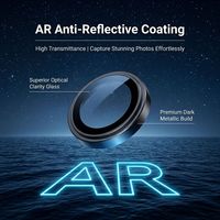 Protection d'écran en verre trempé ultra-fin à couverture intégrale, anti-traces de doigts, pour téléphone portable 15 14 17 Pro Max