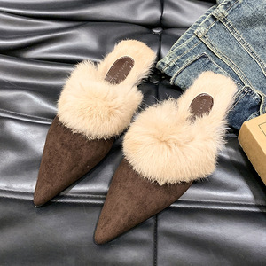 Pantuflas de Invierno para Hombre y Mujer, Ajuste Universal, Antideslizantes, Suaves y Cálidas, Calzado para el Hogar - Product Image 1