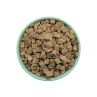 Compra al por Mayor en Línea de Comida para Perros OEM, Carne de Conejo Liofilizada, Corazón, Hígado, Estómago, Alimento Mixto para Mascotas, Carne Real, Refrigerios Saludables