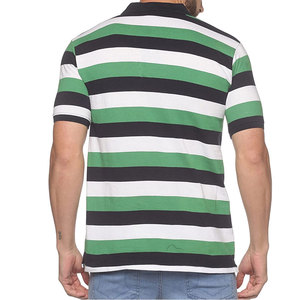 เสื้อโปโลผู้ชายสำหรับฤดูร้อน ออกแบบพิเศษ กระชับพอดีตัว ผ้าโพลีเอสเตอร์/คอตตอน ระบายอากาศได้ดี คุณภาพสูง ป้องกันการเป็นขุย พิมพ์ลายลำลอง เหมาะสำหรับเล่นกอล์ฟ - Product Image 1