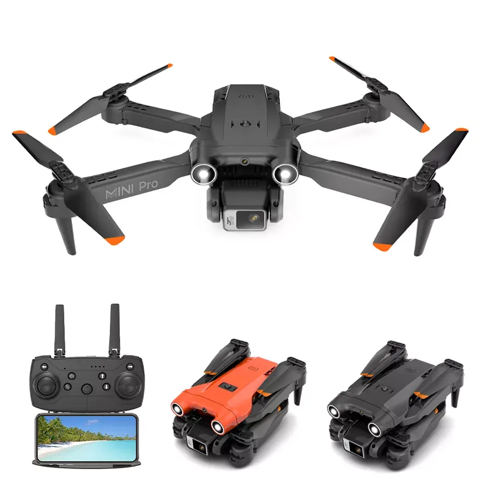 E63 mini Drone 4k dual camera Obstacle Avoidance Optical Flow WiFi FPV Foldable RC dron Quadcopter Drone