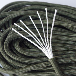Corde d'évasion d'urgence extérieure en nylon <span class=keywords><strong>Paracord</strong></span> à 7 cœurs pour équipement de survie, résistante aux intempéries et légère - Product Image 3