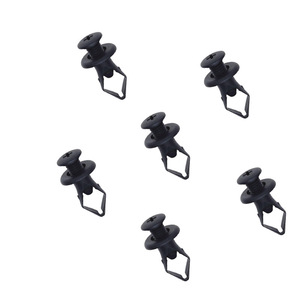 Rivets rotatifs en plastique Smooth Sailing B230, attaches automobiles pour pièces automobiles, matériau PA66 - Product Image 1