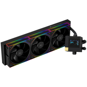ชุดระบายความร้อนซีพียู Thermalright Core Matrix 360 Vision ARGB สีดำ-ขาว แบบ AIO ขนาด 360 มม. พร้อมจอแสดงผล IPS พัดลม PWM สำหรับคอมพิวเตอร์ตั้งโต๊ะเล่นเกม - Product Image 1