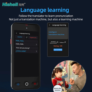 Traductor de Voz S10 PRO Compatible con Llamadas de <span class=keywords><strong>Audio</strong></span> y Video de Alta Definición - Product Image 6