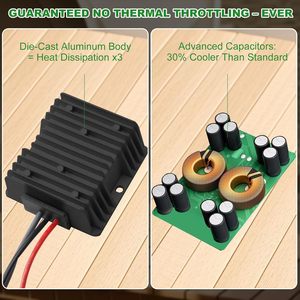 Convertidor de Voltaje Star Creation Gen3 Boost de 12V/24V a 57V 4.5A para Uso Fuera de Borda - Product Image 4
