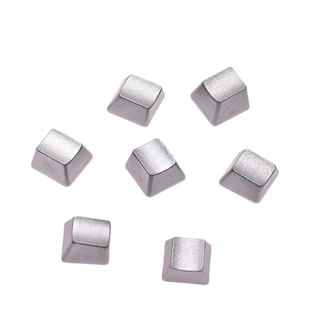 LEITE Custom Keycaps for Mechanical Gaming Keyboard Solid Metal Aluminum CNC Machined Wire EDM Stainless Steel Material