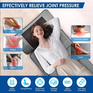 Nuevo Cojín de Masaje Corporal Completo con 9 Modos y 9 Niveles de Intensidad, Almohada para el Cuello, Bolsas de Aire Lumbares, Colchoneta para Asiento de Coche - Product Image 5