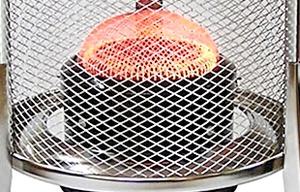 קל נירוסטה נייד קל משקל תנור מחמם יישום חיצוני מבער זכוכית מבער תנור חימום - Product Image 3