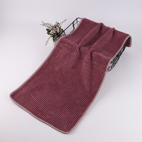 Gros Absorbant Arc Épaisse Serviette Ménage Cadeau Corail Polaire Serviette De Bain En Microfibre Serviette