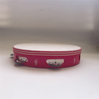 High Demand Export Nature Color Wood Tambourine Hand Drum Percussion Instrument Yongxin LTH10-16A