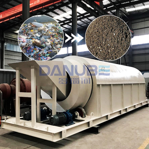 Waste Sorting Plant Waste Trommel Screen <b>Aggregate</b> Classifier Waste Recycling Machine Price - Product Image 1