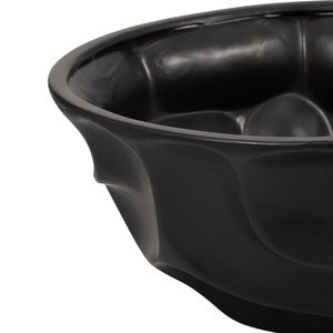 Ciotola in ceramica testurizzata per decorare il piano della cucina, raffinato complemento d'arredo per il soggiorno. - Product Image 4