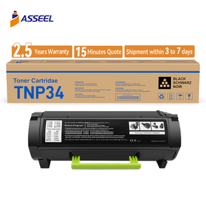 Cartuccia per Stampante ASSEEL TNP34 Nera Compatibile, Toner di Alta Qualità per Konica Minolta Bizhub <span class=keywords><strong>4700P</strong></span> - Product Image 1