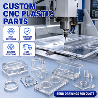Pièces en plastique usinées sur mesure par CNC, POM, ABS, PEEK, Nylon, fraisage de précision, tournage, prototypage rapide, service de fabrication OEM