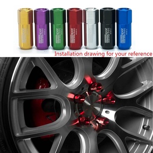 Epman m14x1.5 60mm 20PC Extender bánh xe rim pthch dài acorn <span class=keywords><strong>Lug</strong></span> <span class=keywords><strong>Nuts</strong></span> cho <span class=keywords><strong>Honda</strong></span> bánh xe vành EP-DD550B15 - Product Image 6