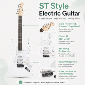 <span class=keywords><strong>Guitare</strong></span> électrique confortable au design ergonomique, configuration polyvalente, pour les magasins de musique et les revendeurs (approvisionnement en gros) - Product Image 2