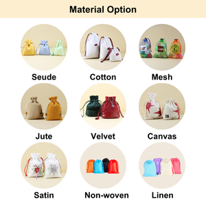 Bán Buôn Sang Trọng Tùy Chỉnh Puffy Vàng Logo Vòng Nhung Đồ Trang Sức Lưu Trữ Tái Sử Dụng Dây Kéo Túi Quà Tặng Túi Cho Đá Quý & Đồng Hồ - Product Image 5