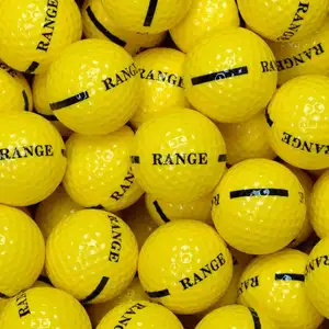 סיטונאי לוגו כדורי גולף מותאם אישית יציקה 2/3/4 חלקים מקצועי לקידום מכירות התאמה אישית של כדורי גולף בצבע בהיר בתפזורת