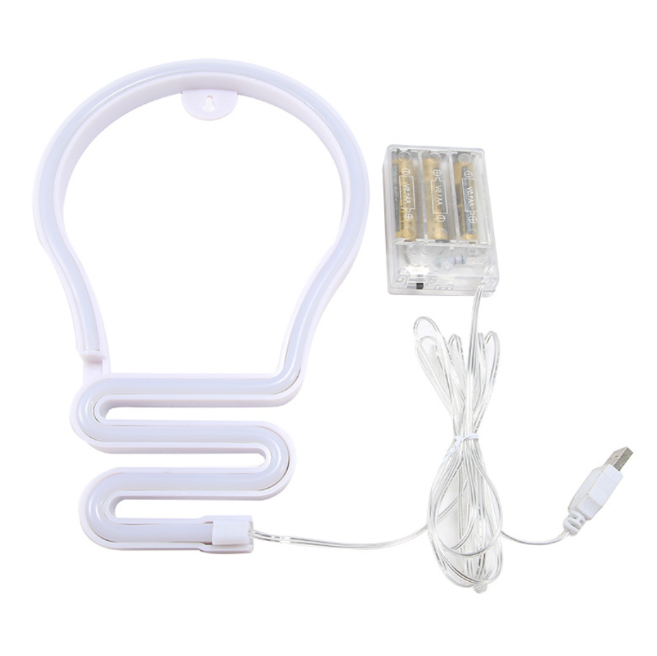 Новые лампочки, неоновые огни, красочные огни, батарейки, usb двойного назначения идеи праздничного украшения