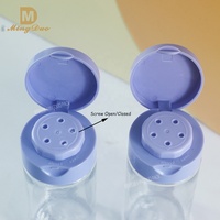 Contenants pour poudre pour bébé en plastique PET avec bouchon à vis, forme ronde, imprimés à l'écran, bouteilles de stockage de poudre de talc