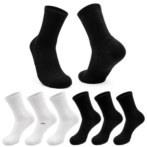 <span class=keywords><strong>Calcetines</strong></span> Deportivos Largos de Algodón Grueso, Transpirables y Anti-Rozaduras para Baloncesto, para Hombre - Product Image 2