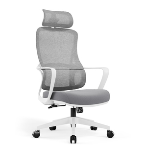 Silla de Oficina Ergonómica Reclinable de Malla Completa con Reposacabezas Ajustable, Silla Ejecutiva Giratoria Moderna, Silla Ejecutiva Económica - Product Image 1