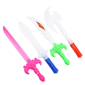 Jouets épées lumineuses pour enfants, épées lumineuses créatives pour garçons avec musique, son <span class=keywords><strong>et</strong></span> lumière, nouvelles armes lumineuses pour vendeurs de rue au marché nocturne - Product Image 5